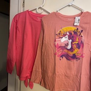 2 Children’s place long sleeve t-shirts. NWT’s